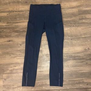Lululemon leggings size 4, blue